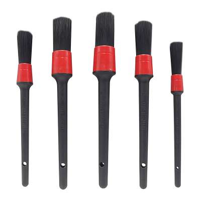 Car wash brush detail soft hair car with small brush car dust removal interior cleaning air outlet gap multi-function tool